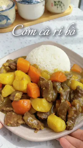 Lần đầu làm được nồi cà ri bò cho chồng #caribo #comcari #vietspice #cooking #venhaancom 
