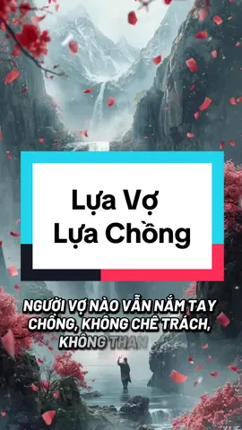 lựa vợ thì xem lúc chồng nghèo, lựa chồng thì xem lúc vợ khổ. #truyencamhung  #sachhay  #loiphatday  #phongthuy  #tailocmayman 