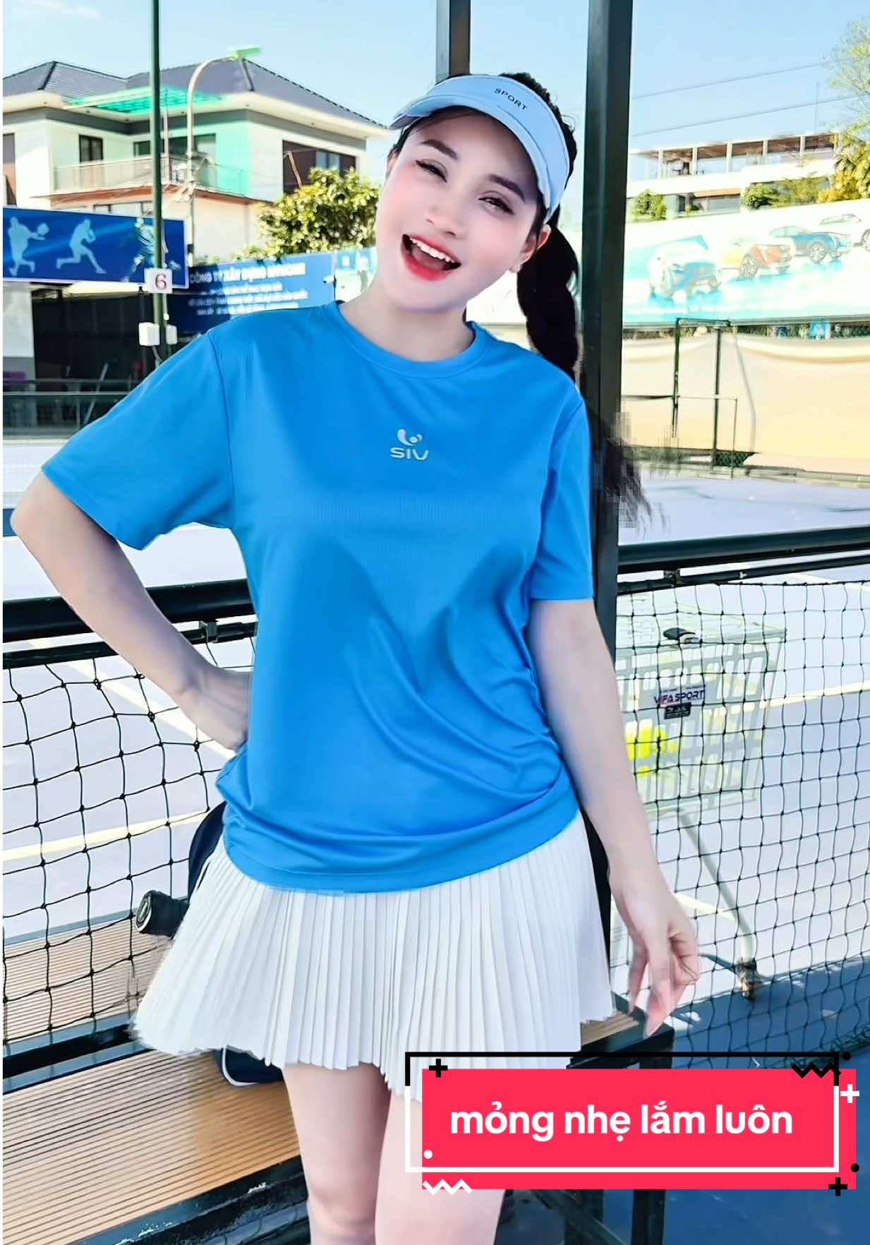 áo thun thể thao cổ tròn chạy bộ,đạp xe,đi tập mỏng nhẹ mát nè #SIV #xuhuong #thethao #chaybo #pickleball 