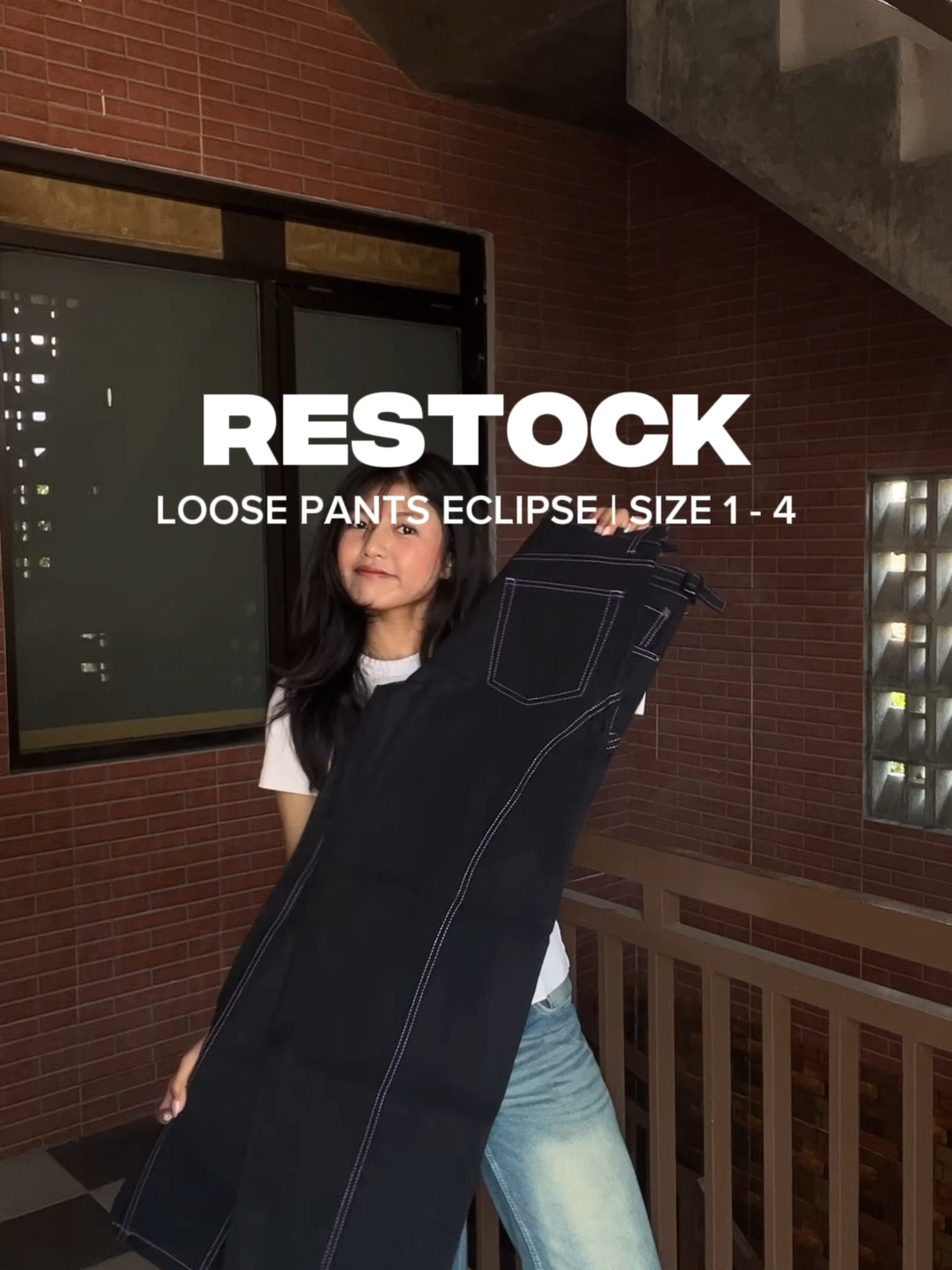 Mana nih yang dari kemarin nanyain Loose Pants satu inii, sekarang udah restock kembali yaaa❗️❗️ #pluviophile #pluviophilelive #pluviophilestyle #spaceodyssey #streetwear