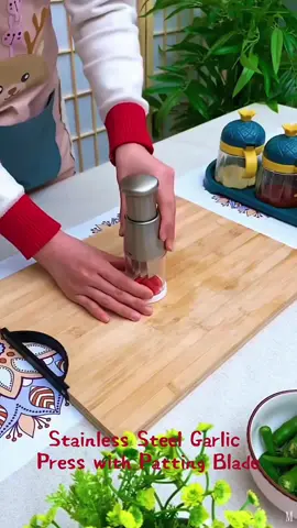 拍拍刀切蒜器，日常下厨必备#kitchengadgets #kitchenware #DIY 