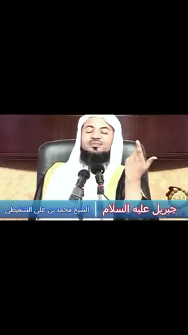 محمد شنقيطي جبريل عليه السلام ❤️ 👌 #trend #catsoftiktok #cute️⃣ 