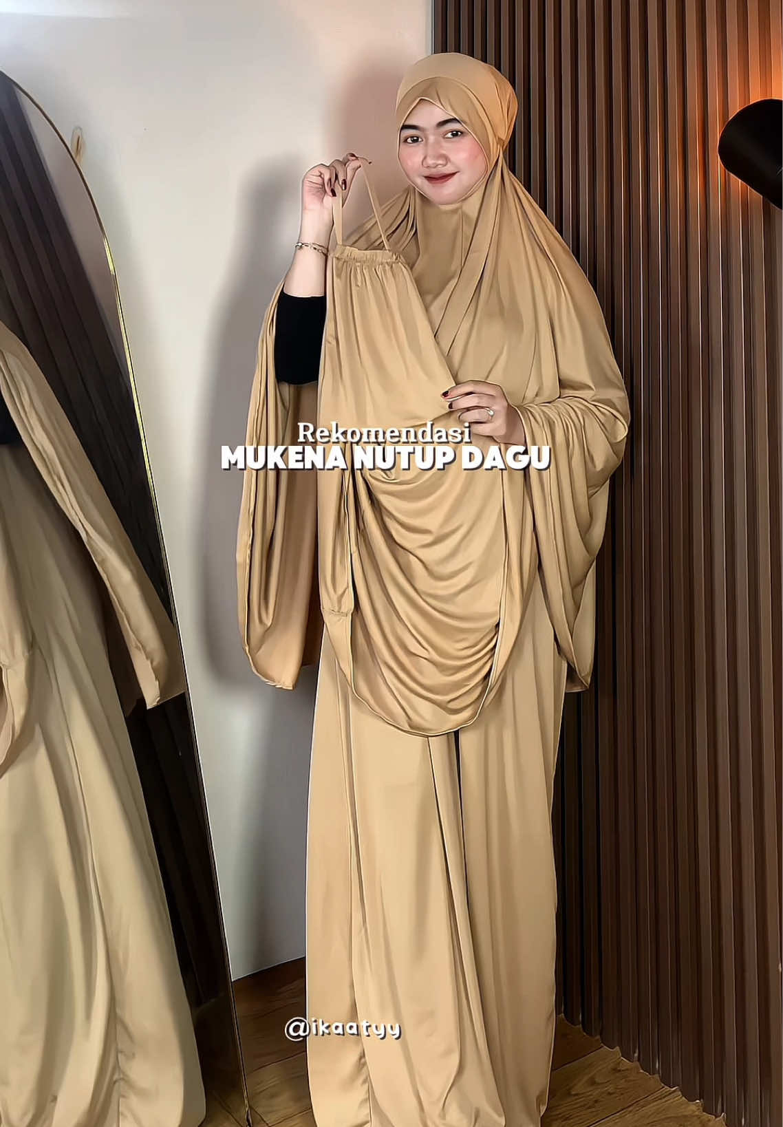 Ramadhan 2026 kali ini pake  mukena nya yang  adem, bagian dagunya fit banget di wajah nyaman bgt dipake🥰😍 #mukenadagutertutup #mukenadewasa #mukena #ramadhan2026 