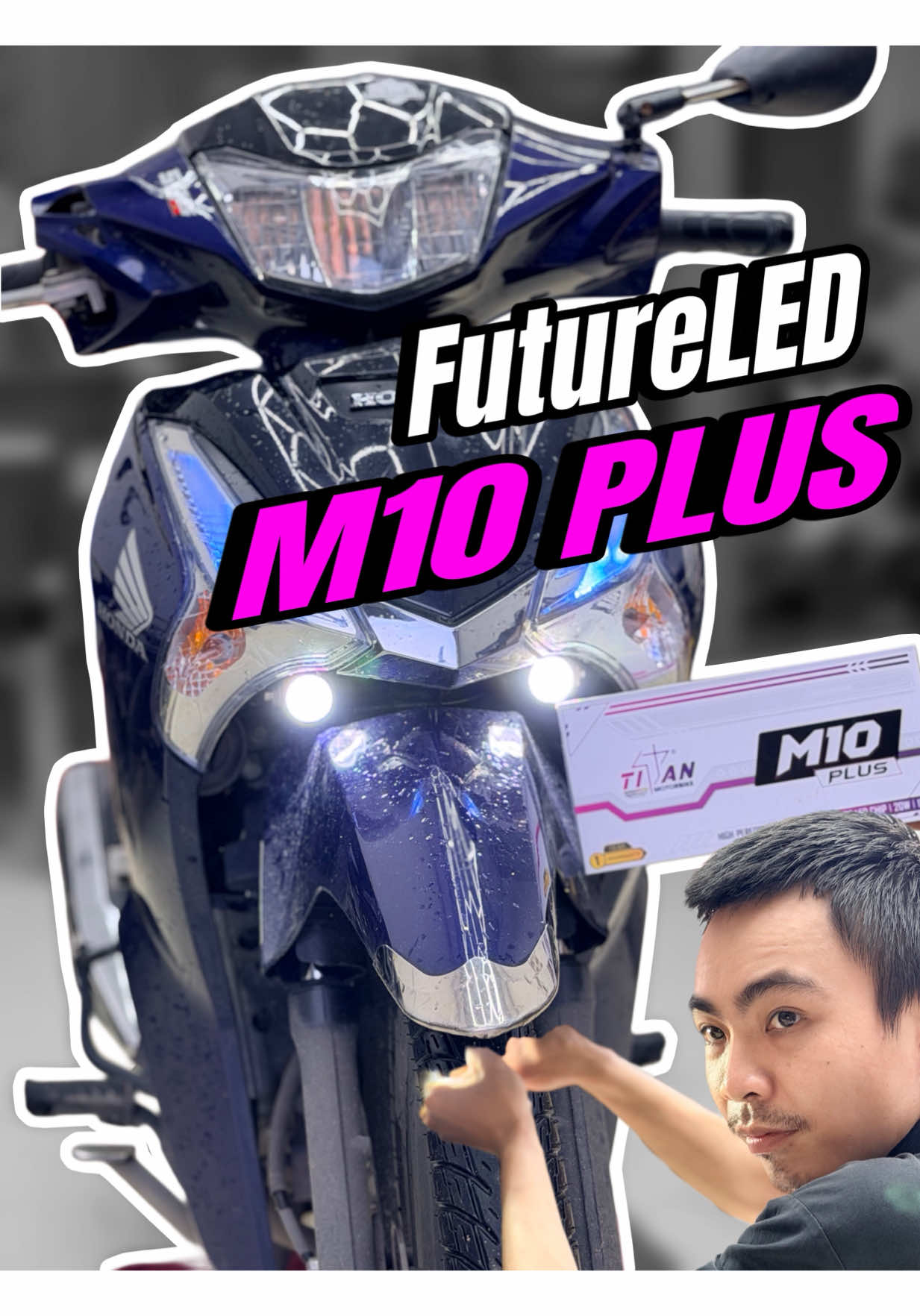 M10 PLUS là BI CẦU MINI dành riêng cho FUTURE LED luôn nha ní ! Thiết kế nhỏ gọn gắn vị trí hóc xi nhan nha ae ! #m10plus #thầnđènq12 #Imc_1997 #dentrosang #den_xe_sieu_sang 