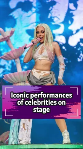 Iconic performances of celebrities on stage#foryou #fyp #usa #us #celebrities 