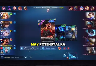Pinakamagaling ay tutulungan ko para makamit ang 100k followers! #MLBB #mobilelegends #n4cho 