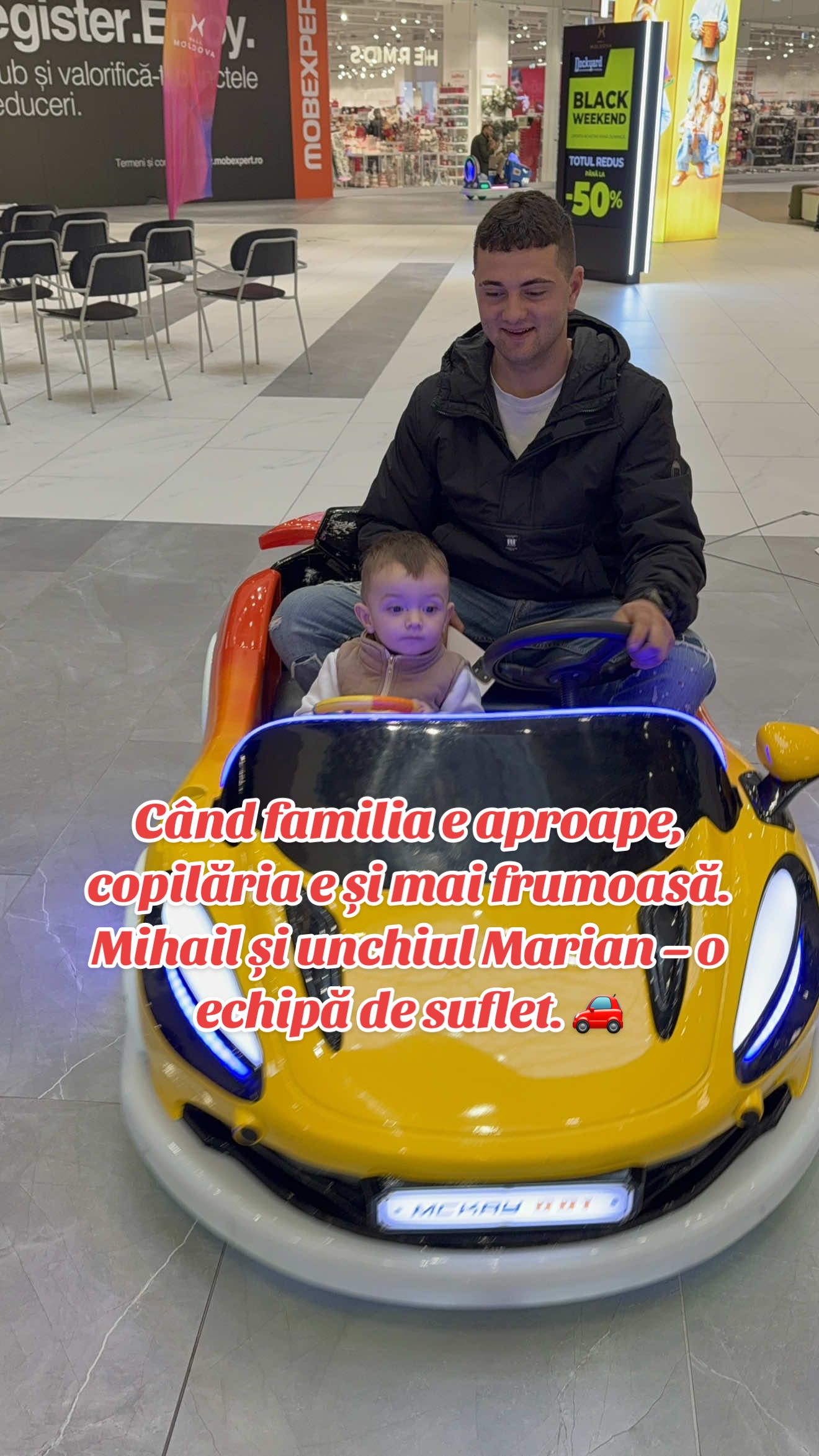 Când familia e acolo, copilăria prinde culoare și sens. Mihail și unchiul Marian – două generații unite prin dragoste și râsete sincere. Pentru că uneori, fericirea e simplă: o mașinuță, un zâmbet și multă iubire. ✨🚗 @OrthodoxPage 😇😇 NFD!❤️❤️  @Andriescu Marian 