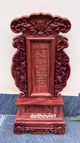 bài vị thờ khắc tên yêu cầu gỗ hương#baivithogohuong#baivikhacten#dothoviet#xuhuong#