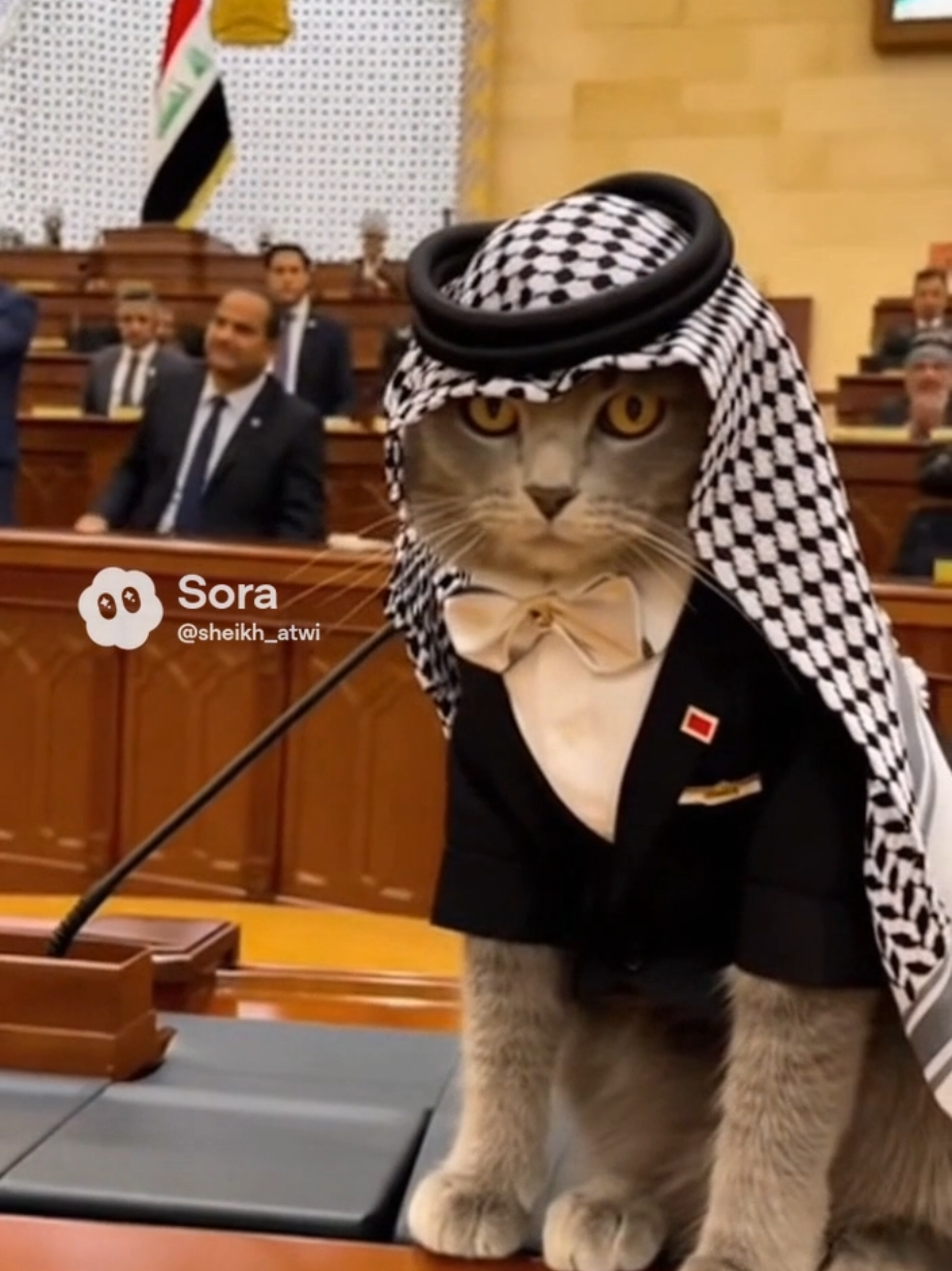 شكرا لكم لختياري رئيس العراق😼💪 #شيخ_عتوي #اعادة_النشر🔃 #رئيس_الوزراء #العراق #الانتخابات_الرئاسية 