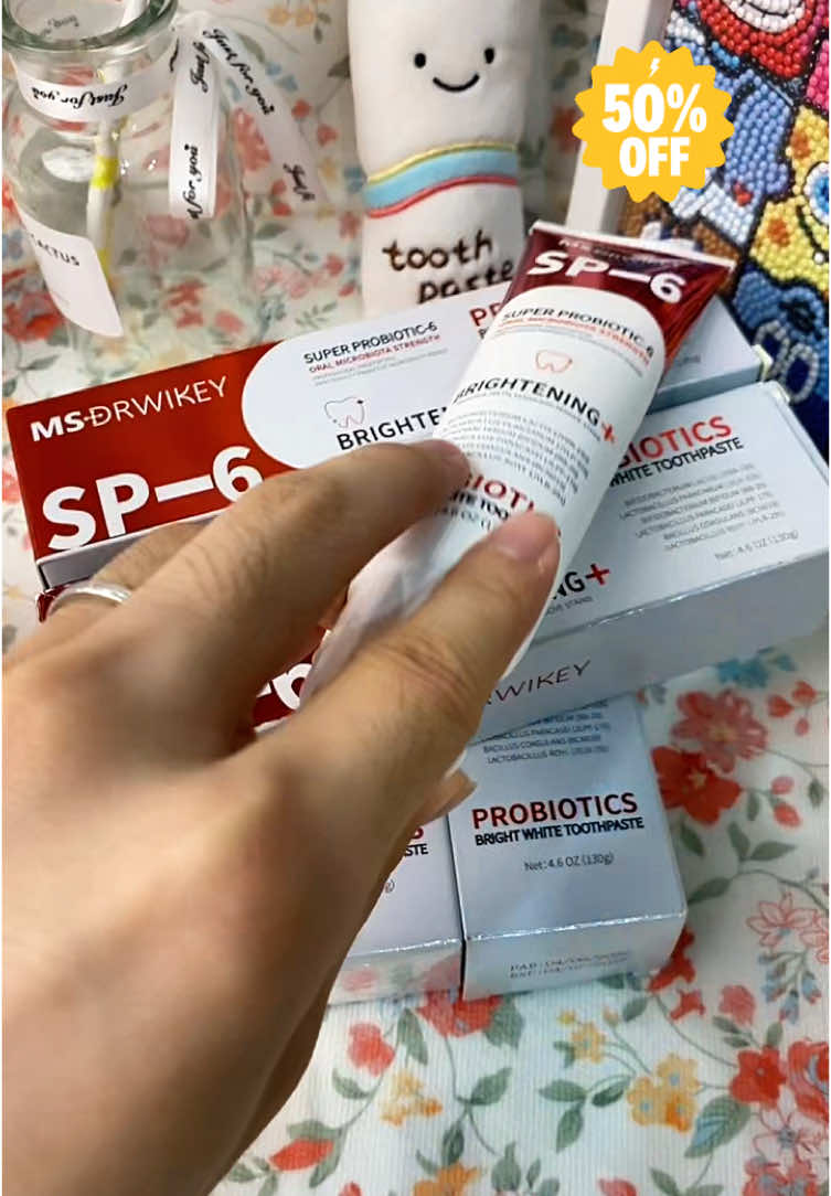 ✨🦷🪥 Upgrade your daily routine with MS-DRWKEY's Cooling Mint Probiotic Toothpaste! This gentle yet effective formula freshens breath and cleans thoroughly, all while balancing your oral microbiome with probiotics. Ready to feel the difference? #TikTokShop #tiktokmademebuyit #foryourpage#tooth #brush #foryoupage #fyp #foryoupage #tiktokmademebuyit#tiktokshoppingpaydaysale #tiktokblackfriday #tiktokshopfind #sp6 #toothpaste #tiktokshopfinds #tiktokshopcybermonday #tiktokshopblackfriday #dealdrops #blackfriday