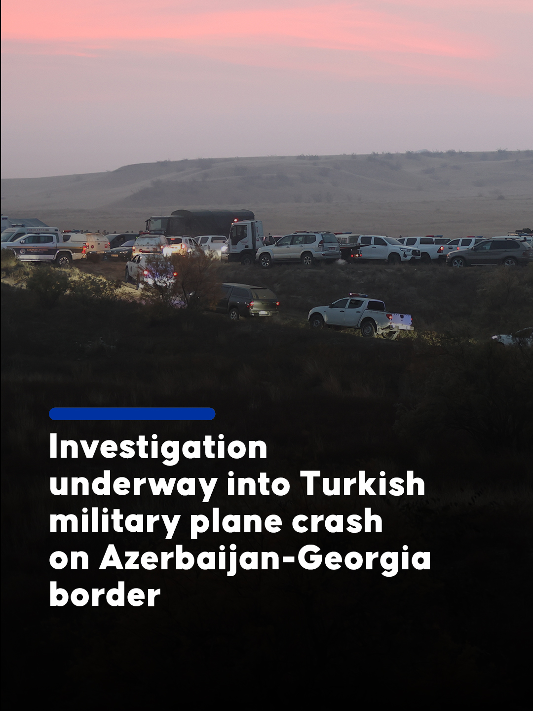 🛩️ An investigation is underway into the crash of a Turkish military cargo plane on the Azerbaijan-Georgia border, the Defense Ministry said ▶️ The plane, carrying 20 soldiers, crashed in Georgia on Tuesday, killing all on board #Türkiye #Georgia #Azerbaijan #anadoluagency #anadolu