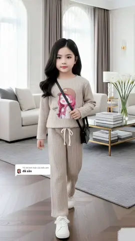 Trả lời @kiều anh BBộ len lăm bé gái xinh lắm các mom ơi #thoitrangchobe #thoitrangtreem #bolentambegai #bolentamchobe #bodobegai 