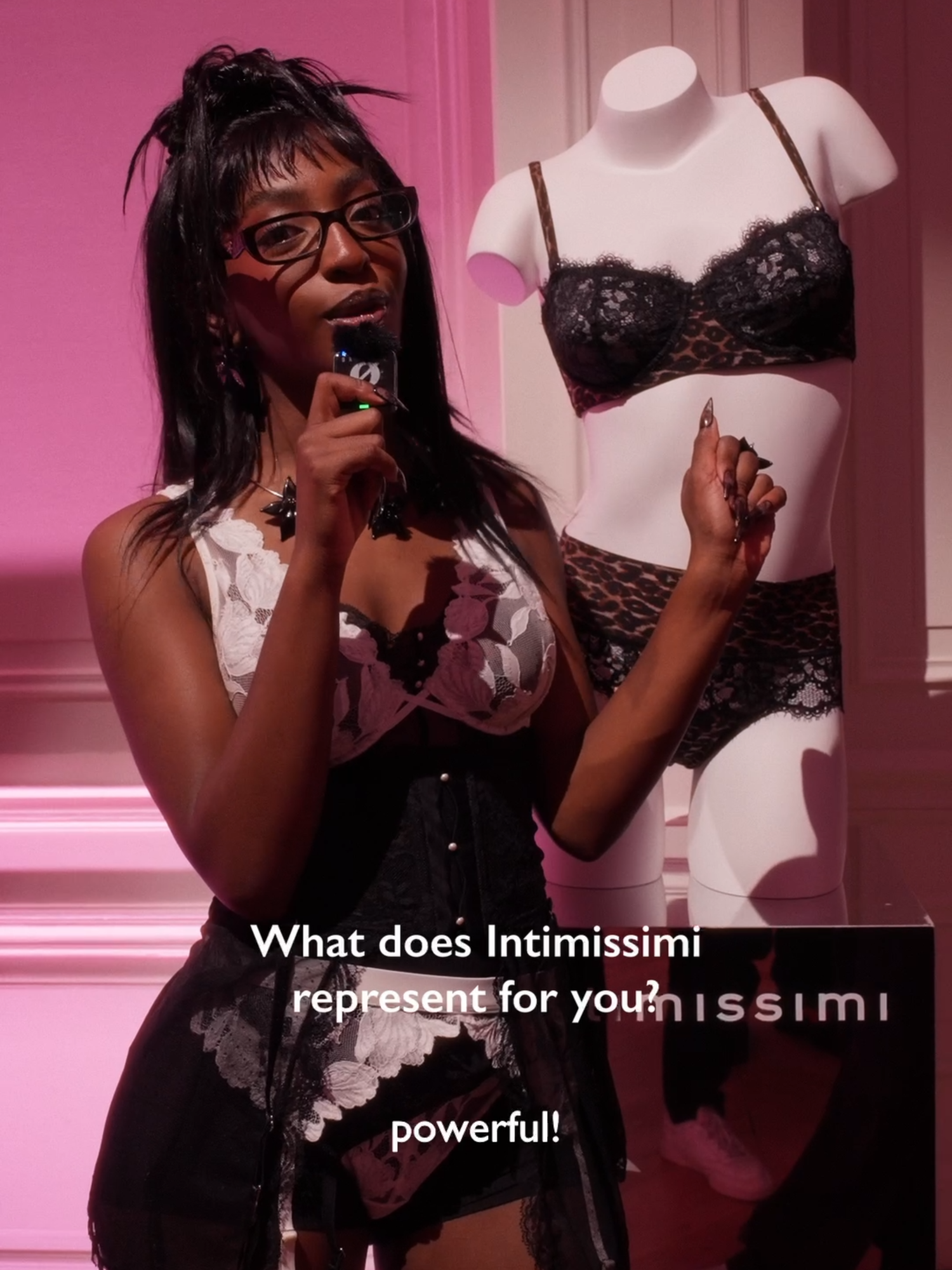 What does Intimissimi mean to you? We asked our guests at Intimissimi Exposed - a Parisian event celebrating the art of italian lingerie. #intimissimi