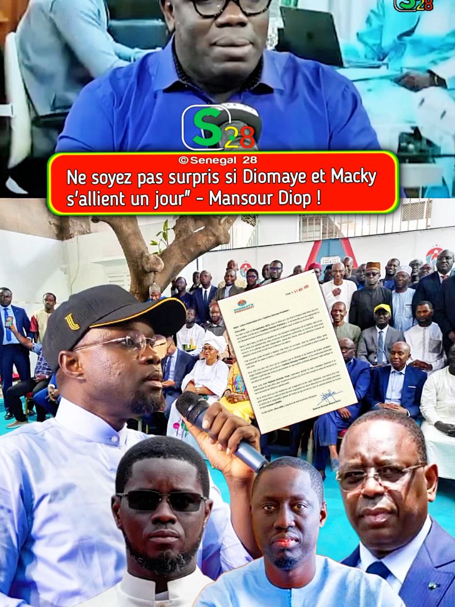 Ne soyez pas surpris si Diomaye et Macky s'allient un jour