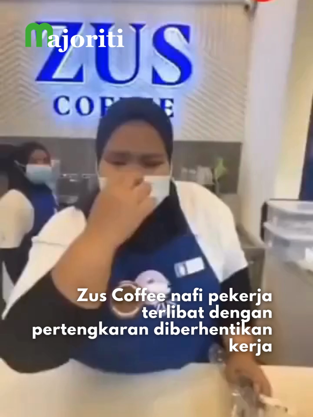Jenama kopi, Zus Coffee mengambil tindakan terhadap pelanggan mereka yang bertindak kasar terhadap baristanya dengan membuat laporan polis.  #majoriti #beritaditiktok #trendingnewsmalaysia #zuscoffee #zurista