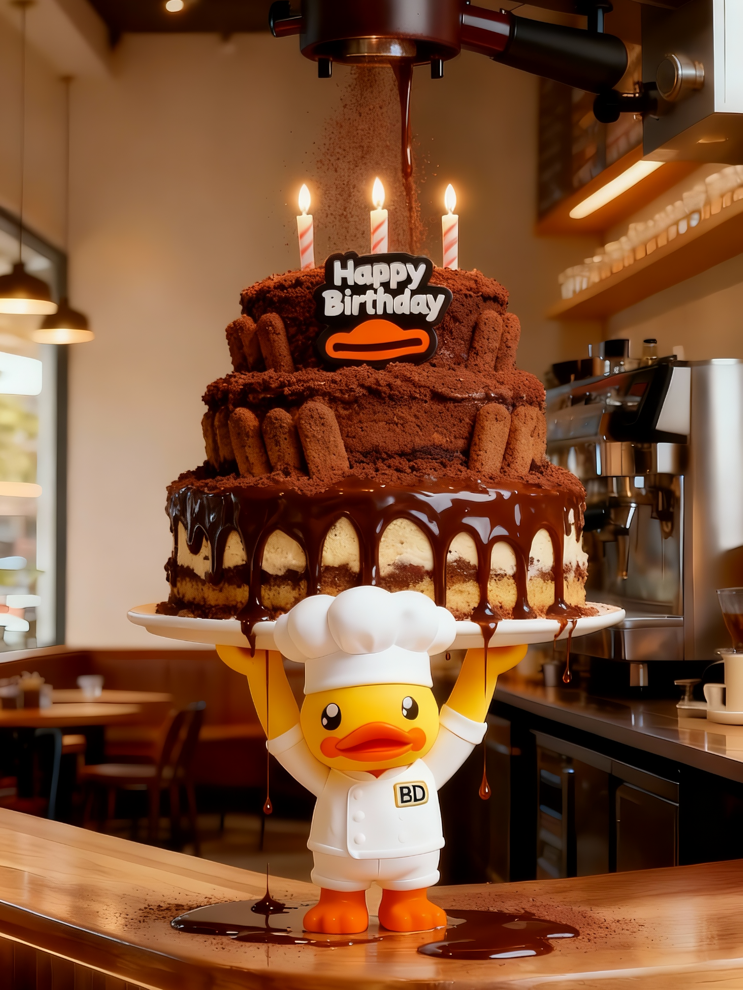 💗 BDuck wishes you a happy birthday 💗 Claim your birthday cake here 🍰 #BDuck #happybirthday #birthday #cake #cute