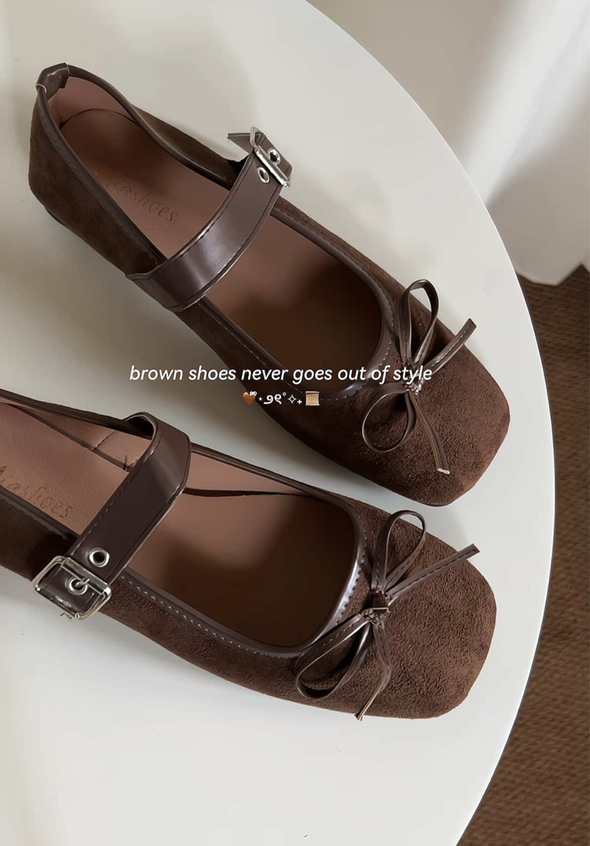 the color?! new fav doll shoes unlocked 🤎 #dollshoes #flatshoes 