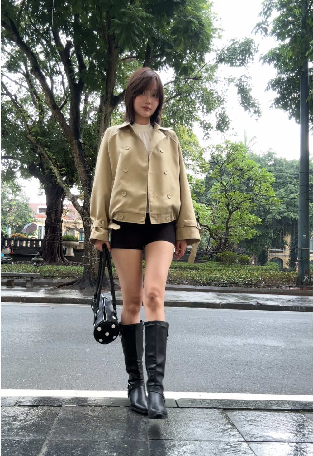 Áo khoác của Kuchimachic xinh quá #fitcheck #viral 