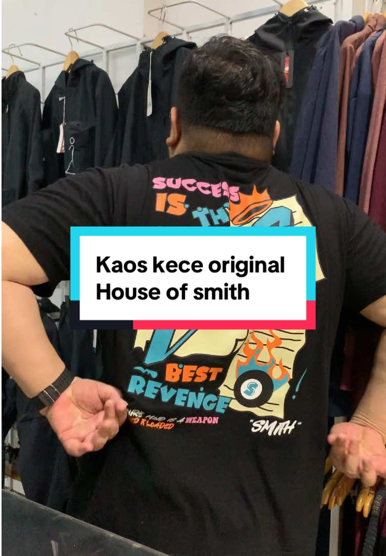 Kaos kece house of smith size lengkap sampek 2xl #fyp #tiktok #tiktokshop #kaos #tshirt 