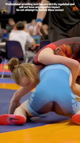 This is a truly thrilling wrestling match; whose back will land first?#womenswrestling#fyp#excitingmatch#TikTok#usa