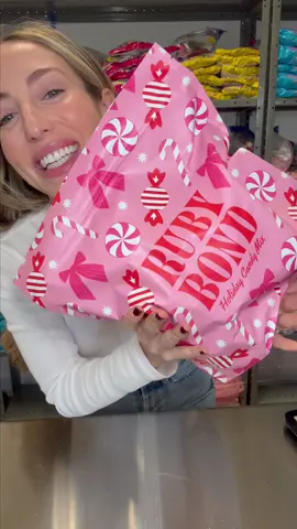2 sizes available! Head to our TikTok shop to order yours today! #rubybond #candy #pinkaesthetic #pink #christmascandy #holiday #giftguide 