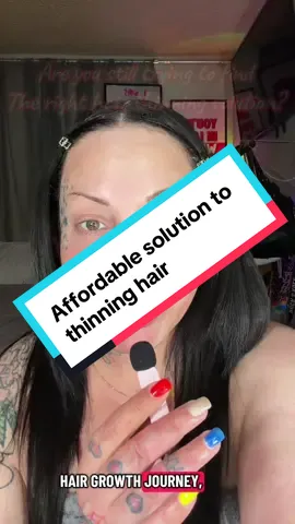 If you’ve been on the hunt for a solution to your hair volume, hair thinning loss of hair. Here is a super affordable option. #trichology #hairthinning #thinninghairsolution #SuperBrandDayBFCM #tiktokshopblackfridaysale @Tricholoy @VEGAMOUR 