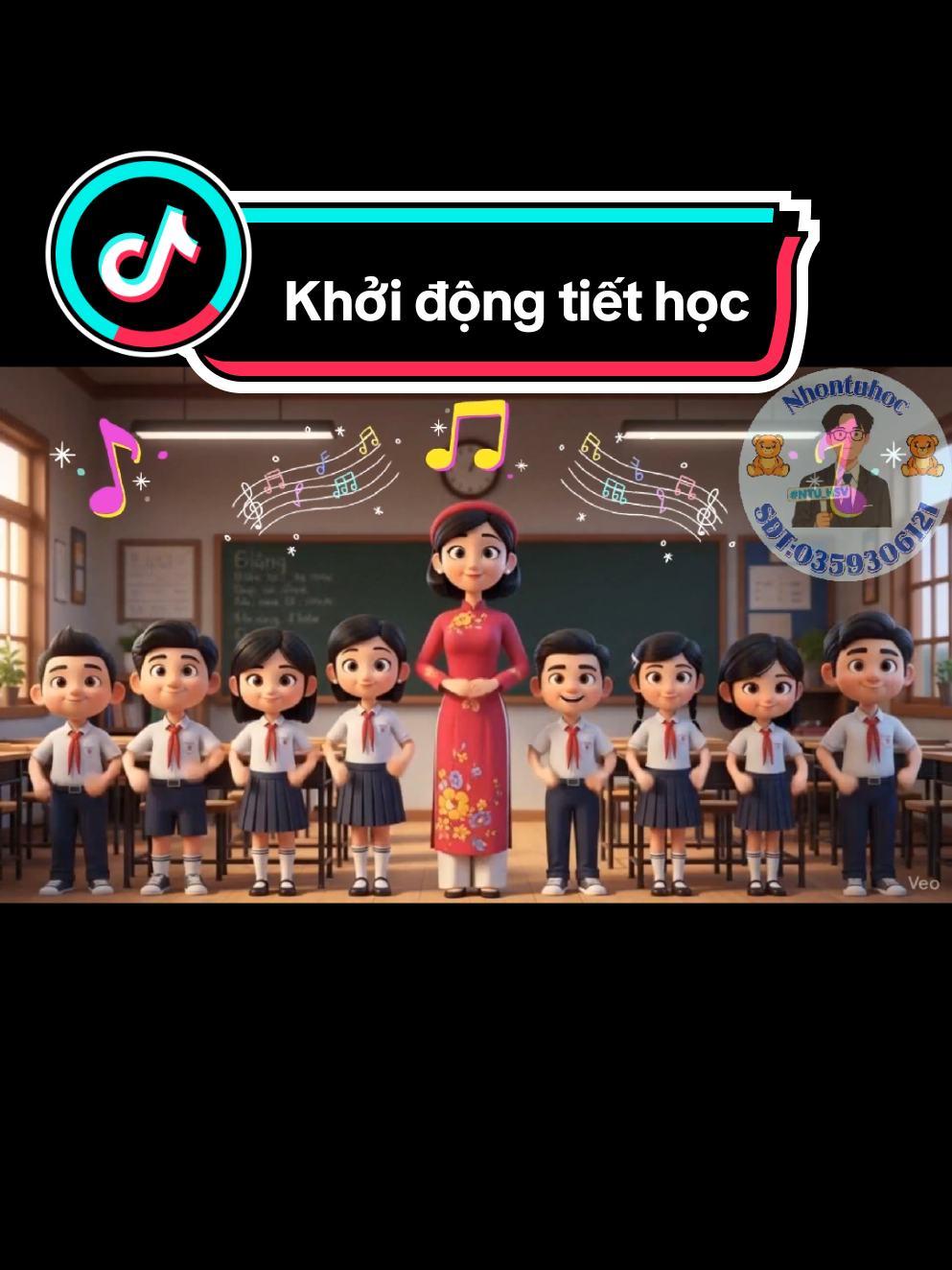 Khởi động tiết học bài hát 