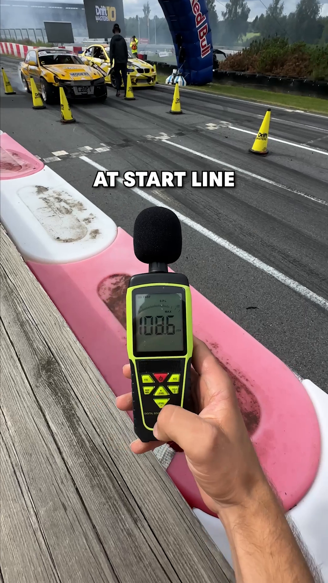 When your exhaust speaks louder than words 🔊😏 #driftmasters #redbullmotorsports