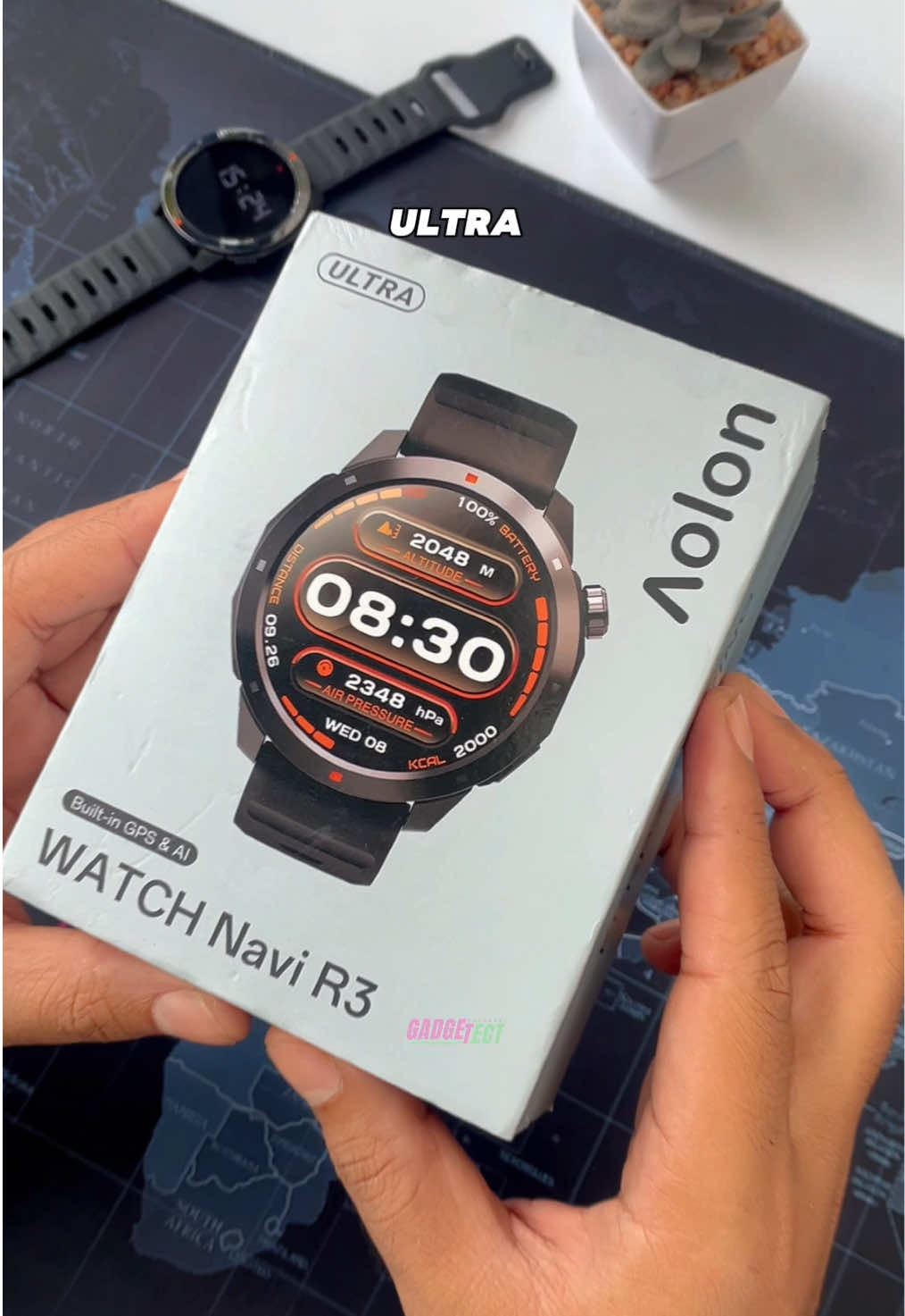 Aolon Navi R3 Ultra, smartwatch kasta tertingginya Aolon! #aolonsmartwatch #aolonnavir3ultra 