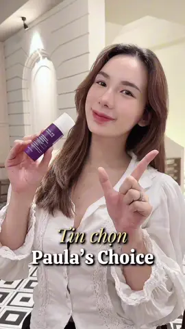 Mới bắt đầu treatment mà vẫn muốn da căng bóng, khỏe mịn? Retinal 0.3% Paula’s Choice là lựa chọn quá chuẩn ✨✨ #paulaschoice #tinchonpaulaschoice #retinol #retinal #nia20 