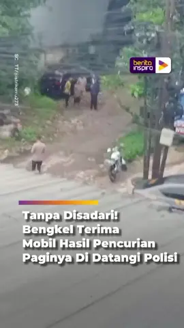 Kasus pencurian mobil Avanza yang berujung tragis, korban ditemukan MD dan dibuang di Tol Jagorawi. Mobil hasil curian itu sempat dibawa pelaku ke bengkel untuk memperbaiki bagian overhead, tanpa diketahui pemilik bengkel bahwa kendaraan tersebut hasil kejahatan. Polisi kemudian mendatangi bengkel pada pagi harinya setelah melakukan pelacakan. Kirim Video Sobat: WA : 081299584443/Berita Inspira Email: redaksinews@inspira.tv #bengkel #jagorawi #tol #waktunyainspira #beritainspira 