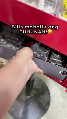 BILIS MABALIK ANG PUHUNAN!😊#candyvendingmachine #candyvendingmachine #vendingmachine 