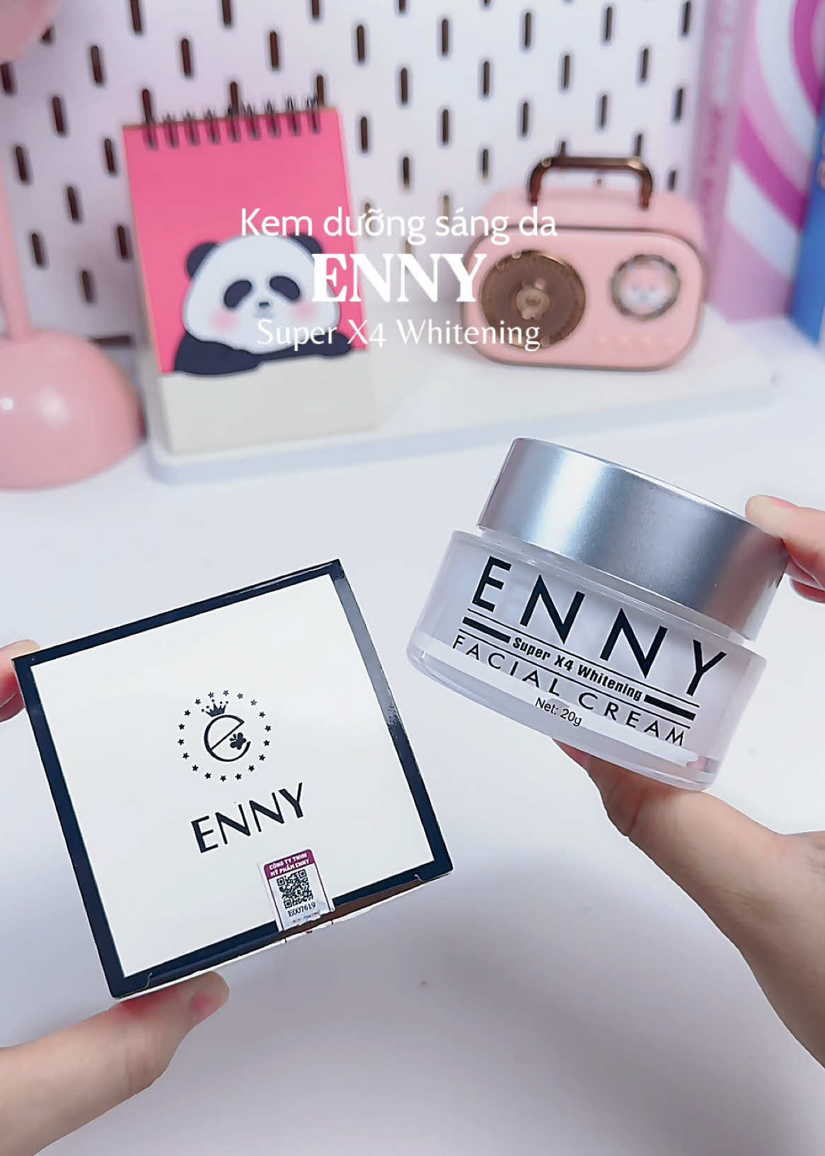 Kem dưỡng trắng da Enny, hỗ trợ giảm thâm, ngăn ngừa nám #enny #kemduongtrangdaenny #kemduongtrangda #chamda #xuhuong 