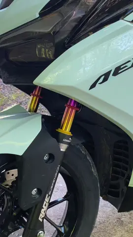Fully adjustable na front shock. #aerox155 #aeroxv3 #aeroxmodifikasi #aeroxconnected #aerox 