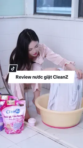 Review nước giặt Cleanz có hiệu quả như quảng cáo?#tranganna #review #xuhuong #nuocgiatcleanz 
