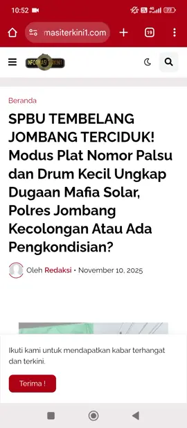 SPBU tembelang diduga kongkalikong dengan para maf!a Pengangsu solar subsidi @polresjombang @poldajatim26 @pertamina  #solar #subsidi #jombang24jam #poldajatim #viraltiktok 