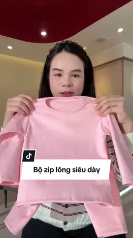 Bộ zip lông chất dày dặn siêu ấm bé trai bé gái đều mặc được 