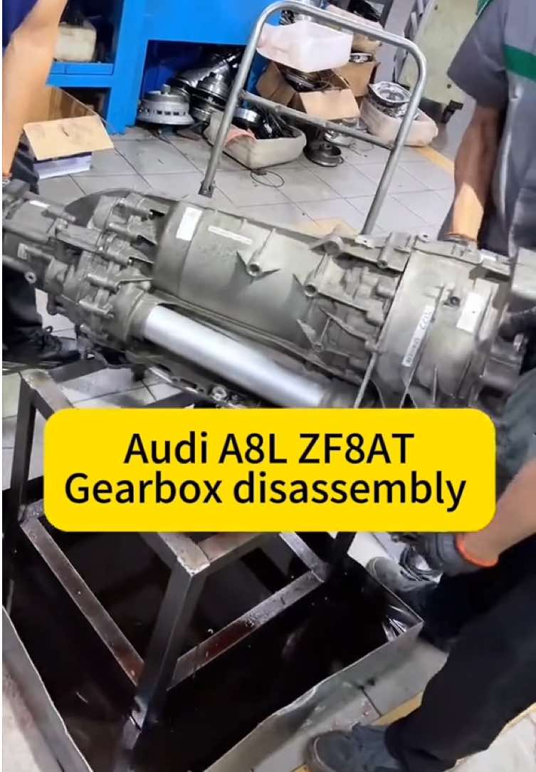 Audi A8L 8AT gearbox disassembly #gearbox #transmission #audi #fyp 