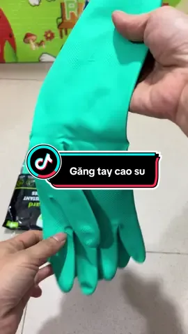 Găng tay cao su màu xanh đủ size S, M, L #gangtaycaosu #gangtaynhabep #gangtayruaxeoto #gangtayruabat #gangtayruachen 