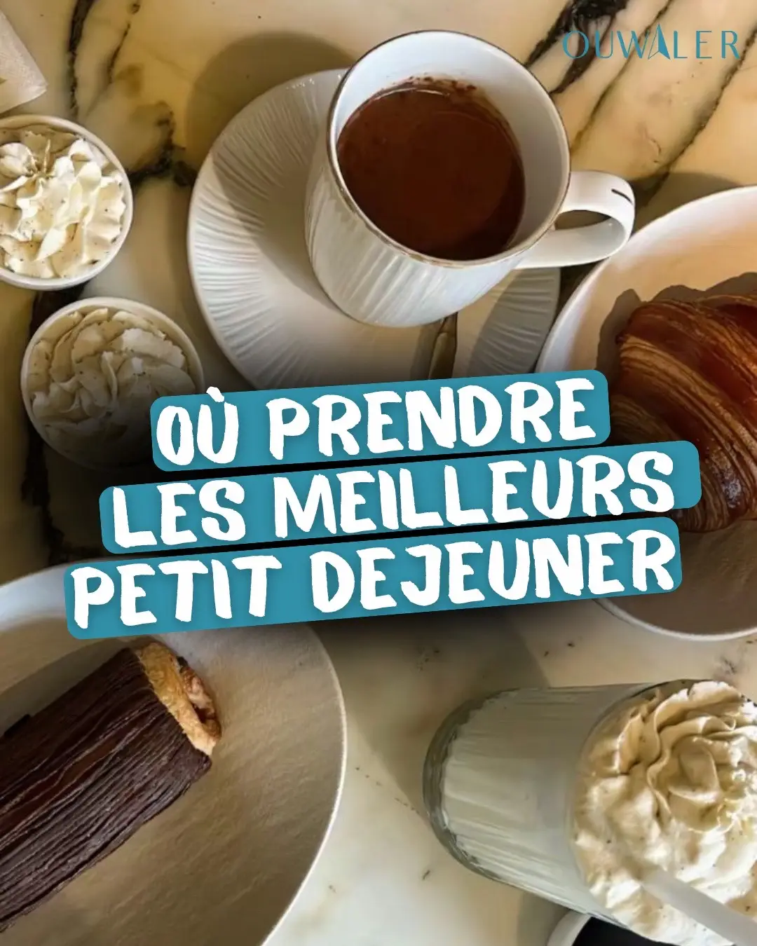 Le matin, tout se joue dans la première bouchée.Pour les amateurs de bons cafés, de croissants beurrés ou de brunchs généreux, voici 5 adresses parfaites pour bien commencer la journée.Découvre où prendre ton petit-déj préféré sur Ouwaler ( liens en bio ).