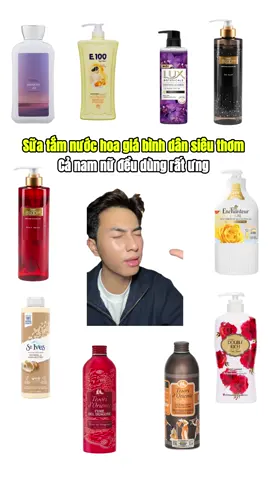 Sữa tắm nước hoa bình dân mà trai gái đều dùng okla lắm nha #suatam #suatamnuochoa #mine #reviewlamdep #suatamtrangda 