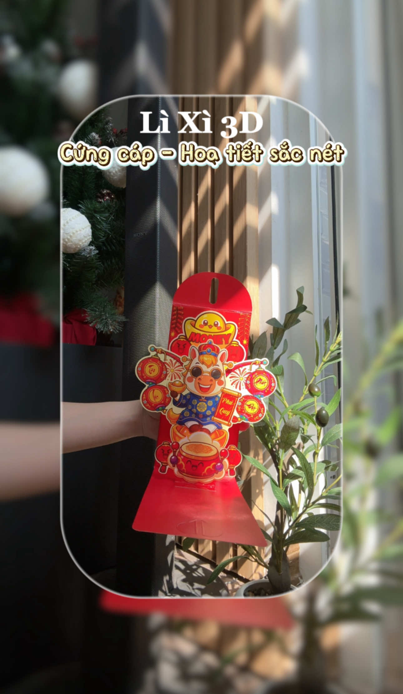 Lì xì 3D  #xuhuong #lixitet #lixi3d 