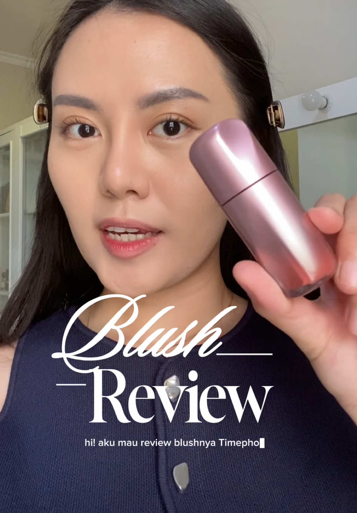 Ep.1 of Local Blush Review💌 cus what is life without pinkish cheekbones?!😌 #timephoria vs #tavi #blush #review 