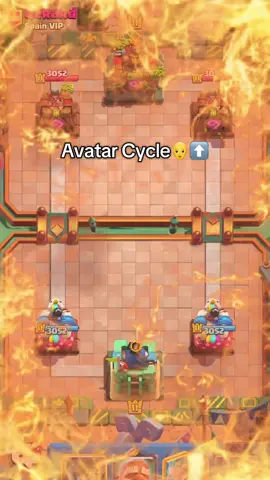Avatar Cycle🧑‍🦲⬆️#cr #clashroyale #supercell #clashroyaledaily #deutschememes 