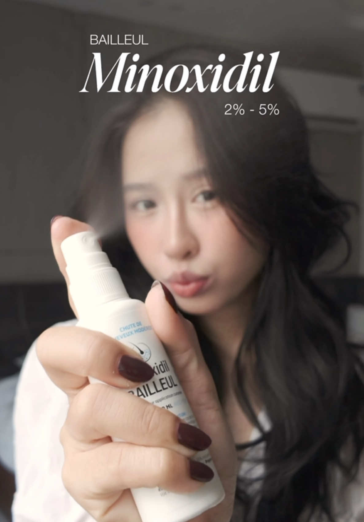 Xịt mọc tóc được recommend siu nhiều trên Tiktok, công nhận tui sài có mọc thật nha #xitmoctoc #Minoxidil #MinoxidilBailleul #tochoi #hoidau