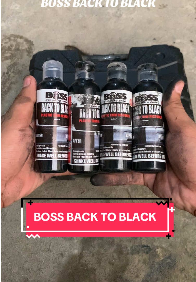 #bossbacktoblack #backtoblack #fyp #trending #paintrestorer 