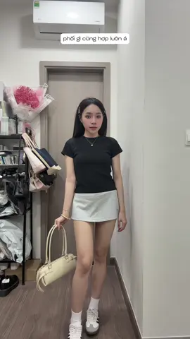 Nó thể thao mà nó cá tính á🙆🏻‍♀️🧚🏻‍♀️#cathy04 #bycamcam #quanvay #fashion #myoutfit 