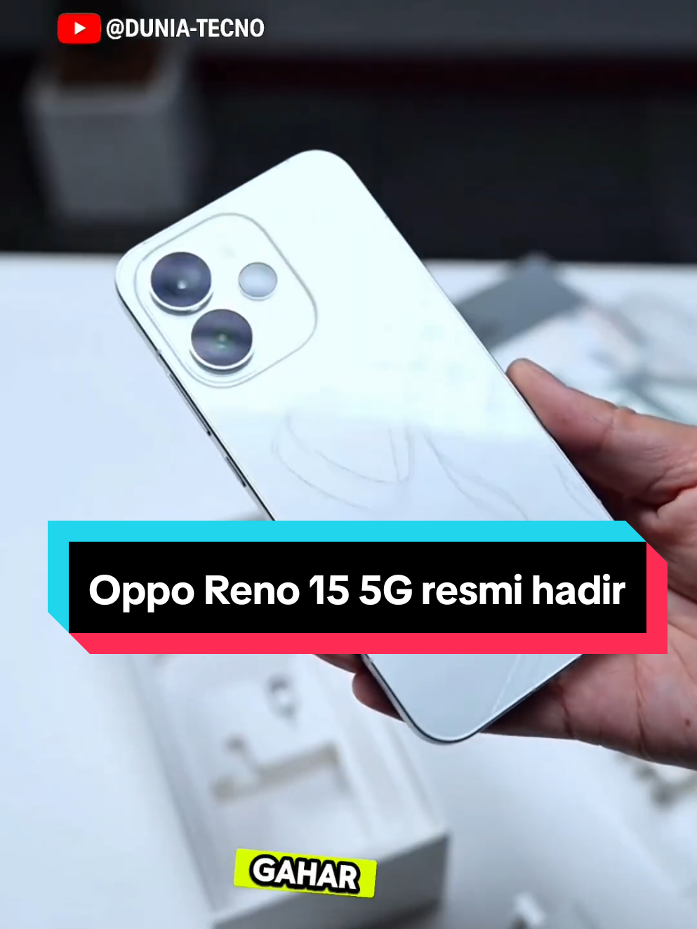 Oppo Reno 15 5G resmi hadir
