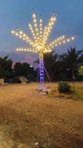 ทรัส3เมตร หมุนเล็ก13ก้าน ปลายชมพูกระพริบ ก็สวยอยู่นะ 😍😍 ผลิตและจำหน่ายทรัสช่อไฟ ส่งทั่วไทย 0932747256  #ทรัสช่อไฟปาล์ม #ไฟหมุนเล็ก #ไฟงานวัด #เครื่องไฟคนจน #วัยรุ่นคอนวอย 