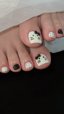 Hello kitty nail #nail #hellokitty  #nailchan #nailquynhon 